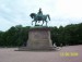5- OSLO - socha  krále Karla Johana před královským palácem